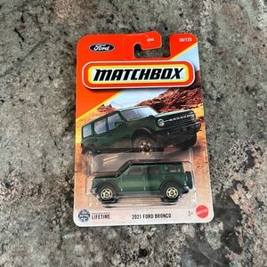 💥 2024 Matchbox 2021 Ford Bronco Green  #30/125